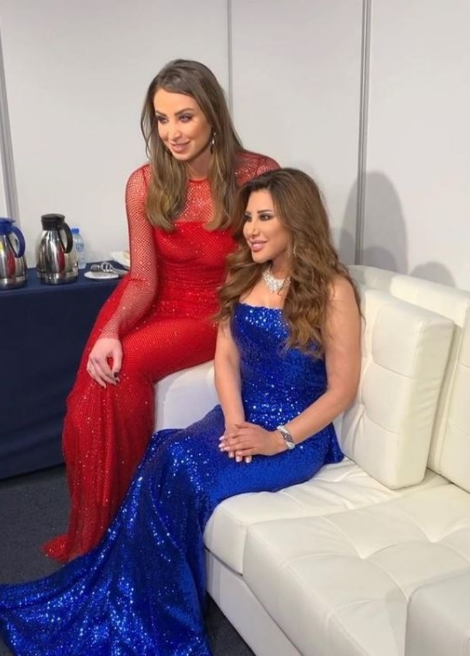  صور اطلالة نجوى كرم وانابيلا هلال تخطفان الانظار في حفل دبي