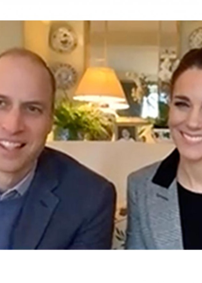 وليام وكيت يتحدثان عن أهمية الرعاية النفسية للعاملين في الصفوف الأولى خلال أزمة كورونا