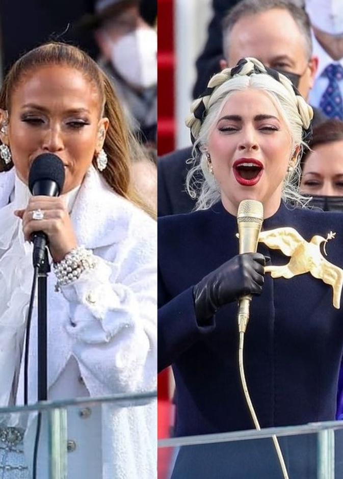 ليدي جاجا وجينيفر لوبيز