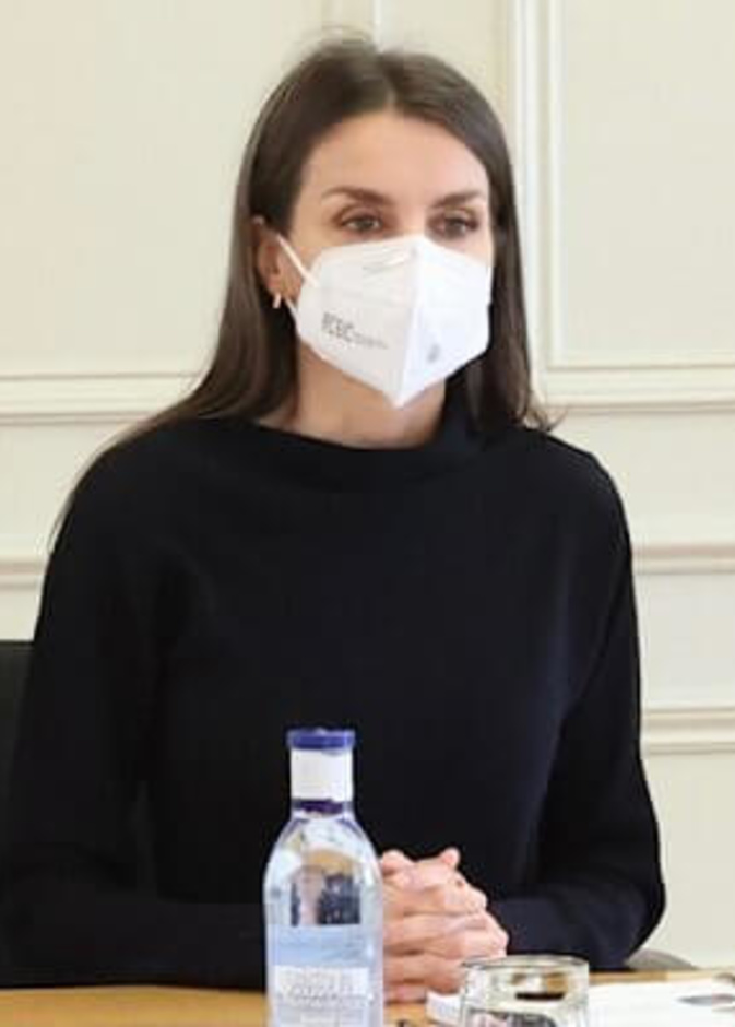 الملكة ليتيزيا في اجتماع عمل مع مؤسسة للتشجيع على استخدام التكنولوجيا