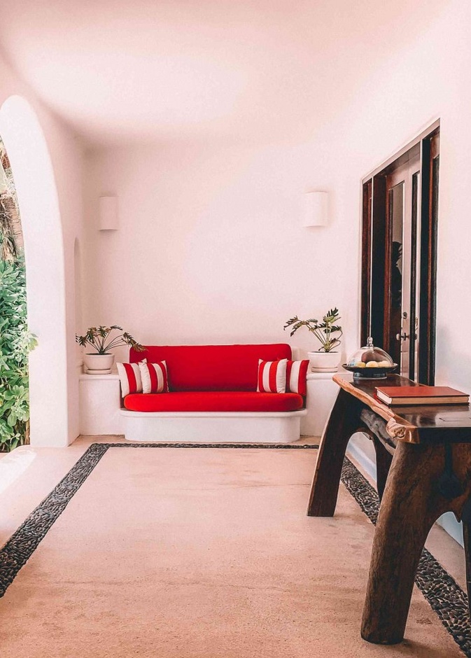 ديكور مدخل منزل يعطي إحساس ترحيبي مريح