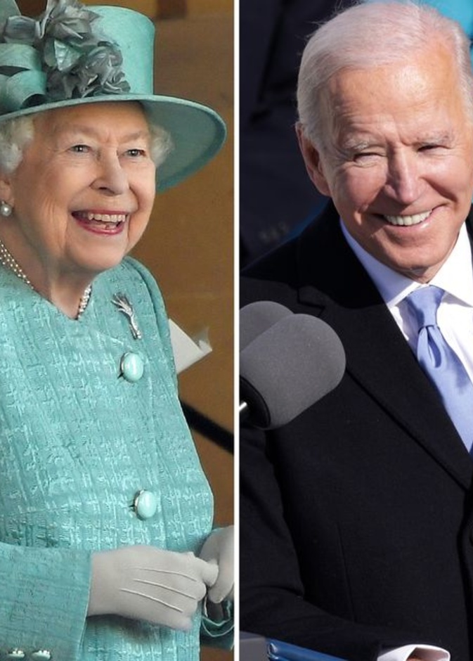 تهنئة الملكة إليزابيث الثانية للرئيس الأمريكي