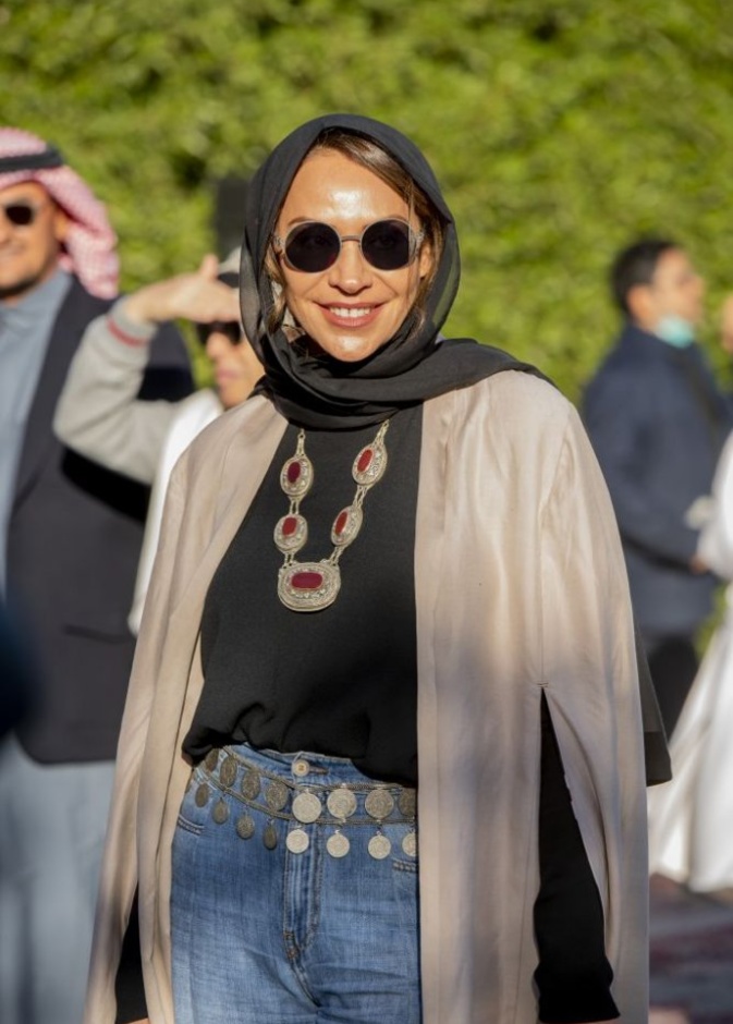 المصممة الأميرة صافية حسين