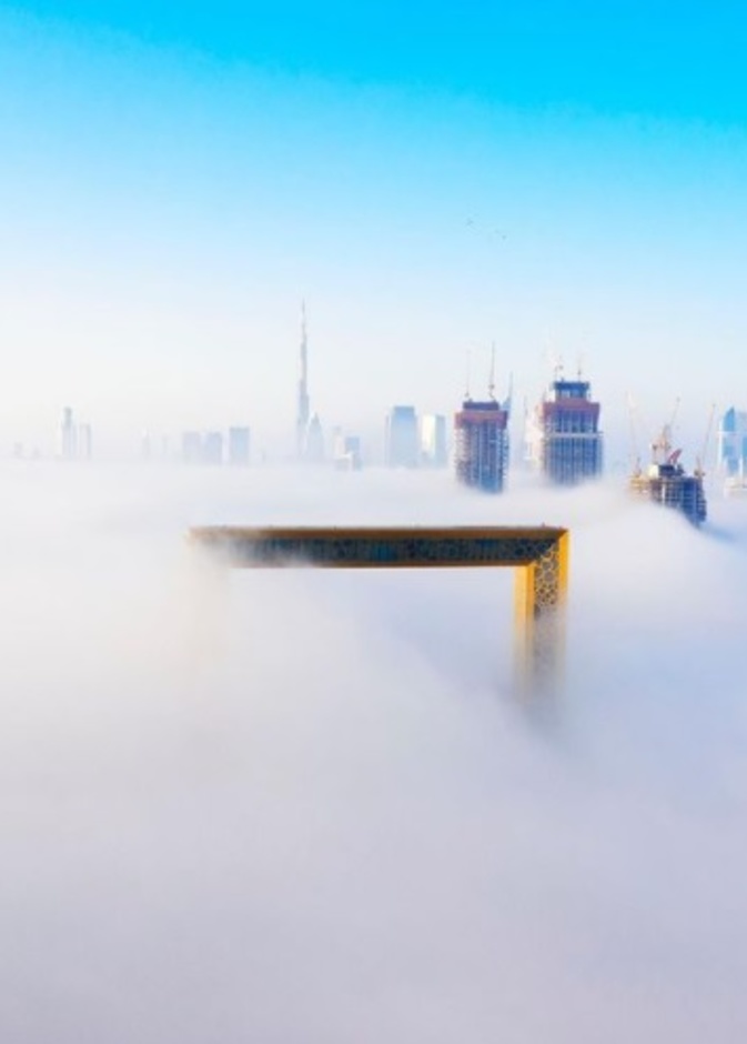 صورة ساحرة لبرواز دبي