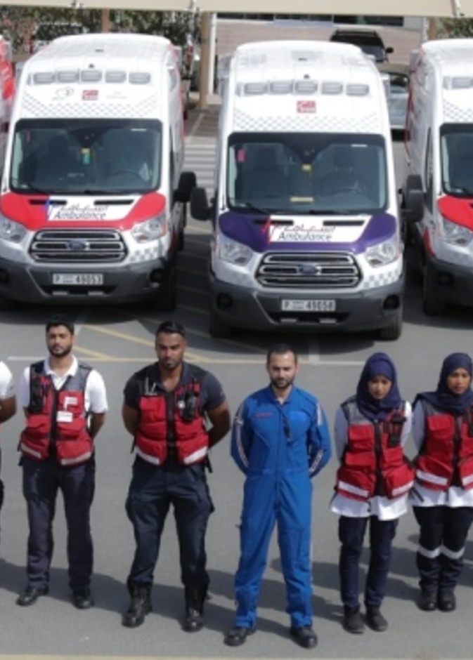  إسعاف دبي تعامل مع 51 ألف حالة في 2020