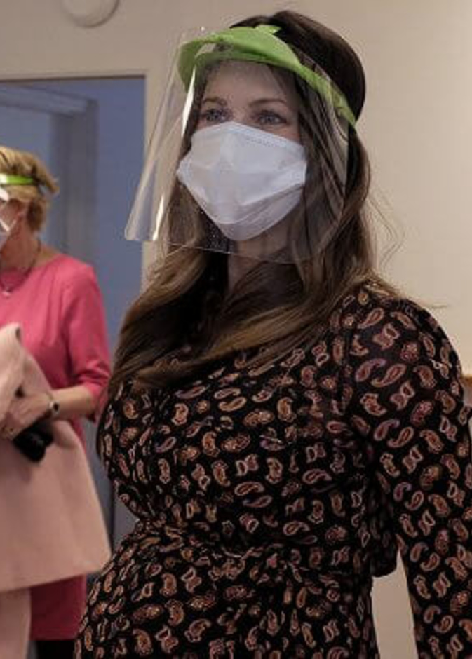  قامت الأميرة صوفيا بزيارة عيادة Mandometer Clinic لاضطرابات الشهية