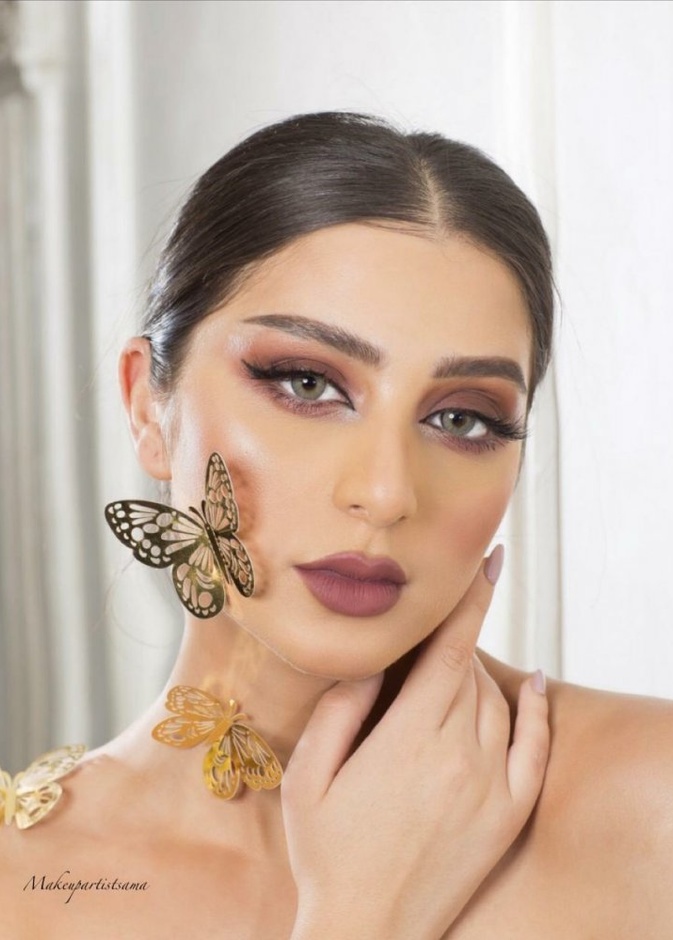  من مكياج الميك أب ارتست سلمى الدوسري