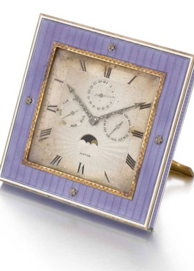  ساعة أثرية من كارتييه Cartier