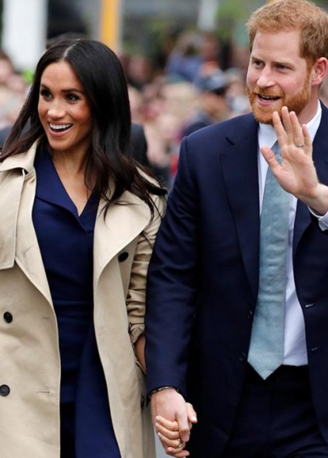 الأمير هاري وميغان ماركل يظهران معا لأول مرة هذا العام