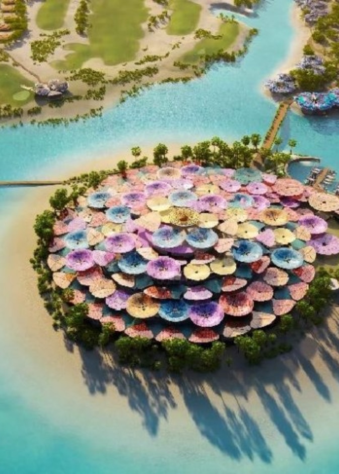 تعرفوا على الرؤية التصميمية كورال بلوم التي أطلقها ولي العهد