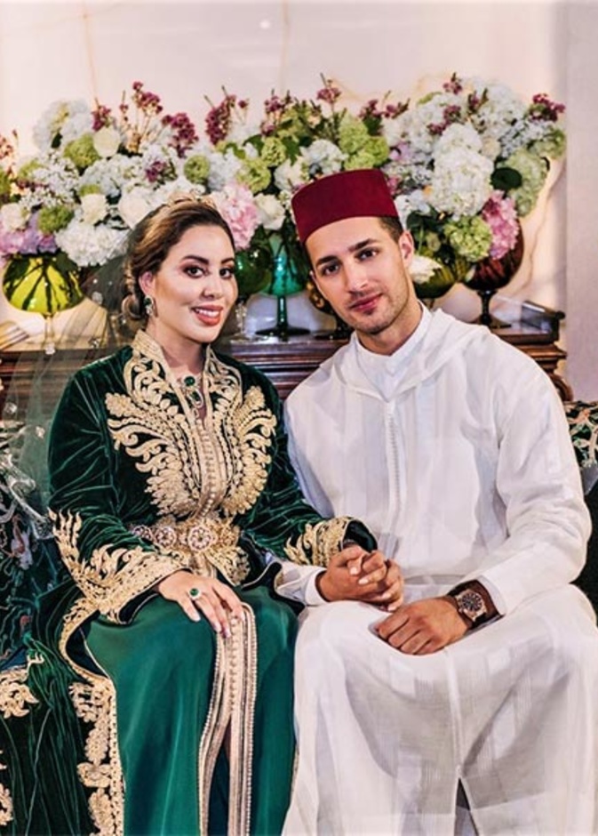 في حفل زفاف مفاجئ.. عقد قران للا نهيلة ابنة شقيقة ملك المغرب