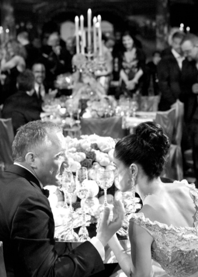  سلمى حايك في زفافها