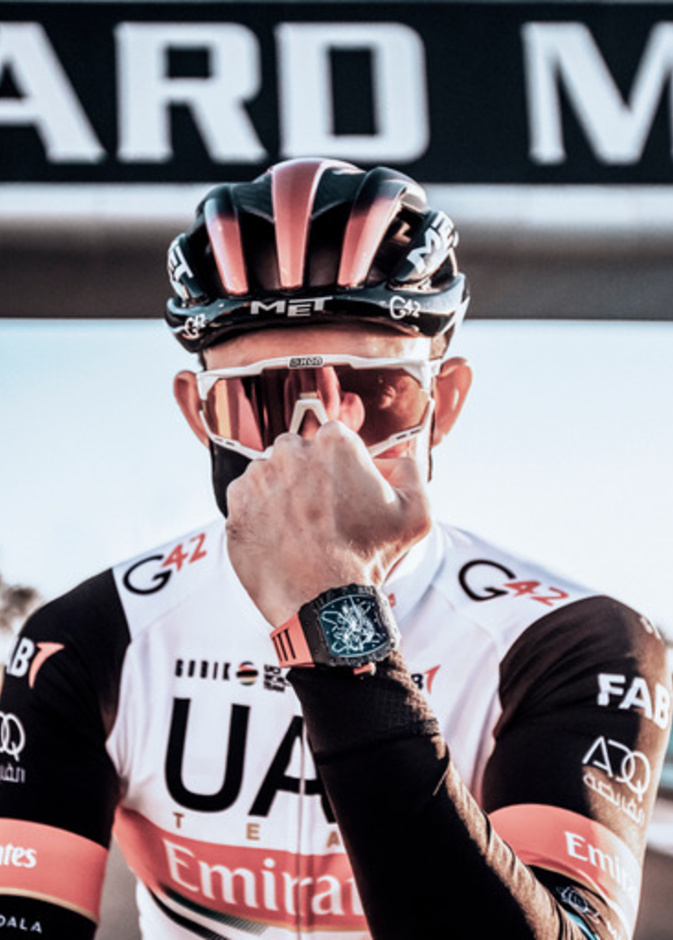 Richard Mille علامة الساعات الرسمية لفريق الإمارات للدراجات