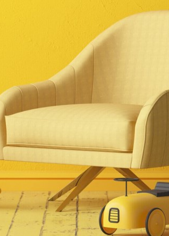 الأصفر نقطة جذب رائعة في ديكورات المنازل