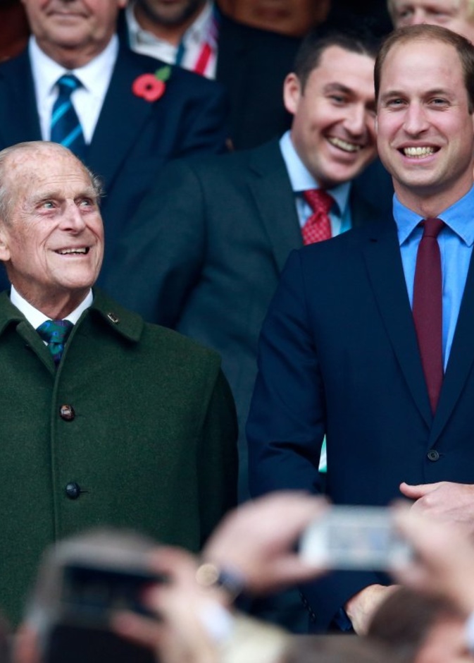 الأمير وليام يعلق على الحالة الصحية لجده الأمير فيليب