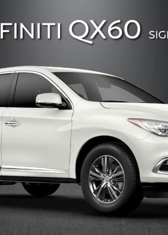 إنفينيتي تعلن عن سيارتها QX60 كروس أوفر الفاخرة