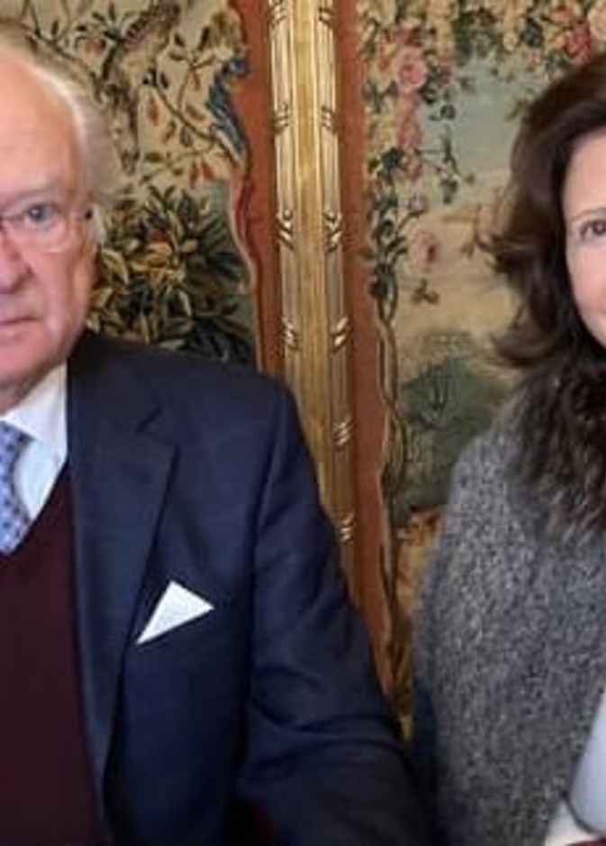 ملك وملكة السويد يناقشان تأثير جائحة كورونا على الصناعات الدوائية