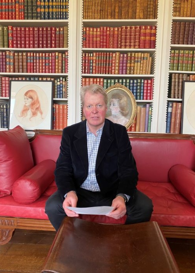 إيرل سبنسر ينشر فيديو قصير لمنزل عائلة سبنسر