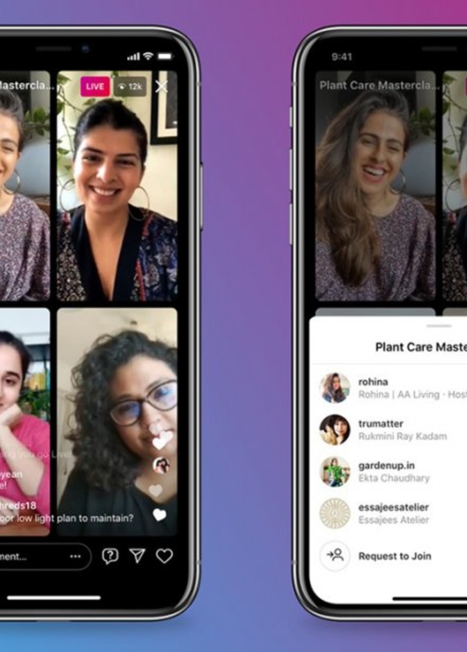 انسجرام وفي تطوير البث المباشر