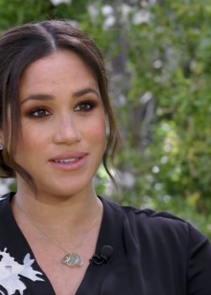 ميغان تتحدث عن منعها من الحديث مع أوبرا من قبل قصر باكنغهام