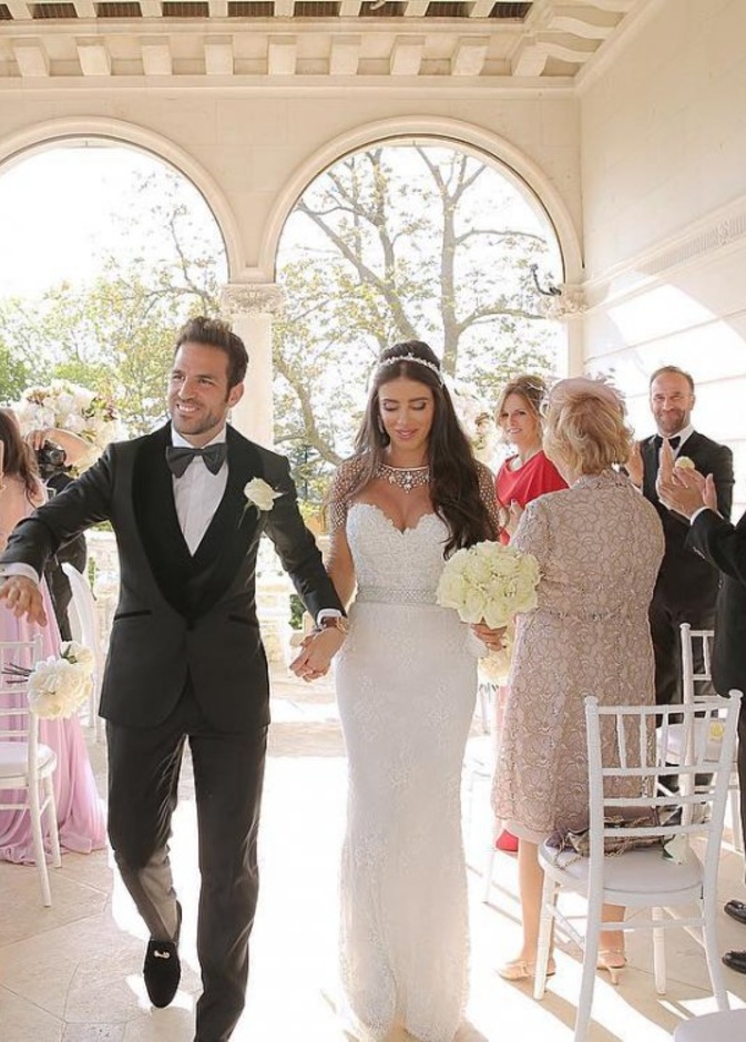 دانيلا سمعان في يوم زفافها