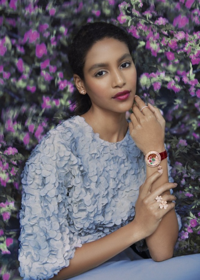  أقراط أذن فريفول، الموديل المصغّر؛ محبس الزوال فيليسيتيه؛ ساعة تشارمز إكسترا أوردينير آمور؛ خاتم فريفول بتوين ذو فينغر