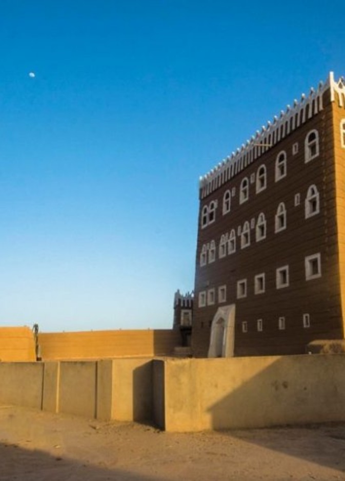 تصميم معماري مميز لقصر العان الاثري- المصدر وكالة الأنباء السعوية