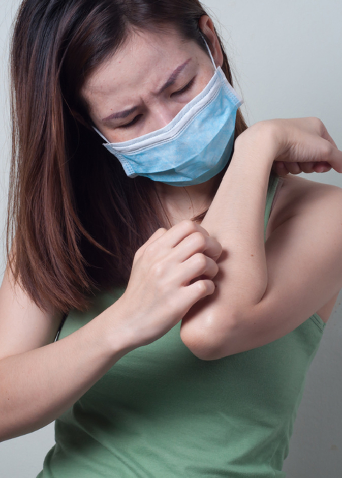 أنواع الطفح الجلدي المرتبط بكورونا