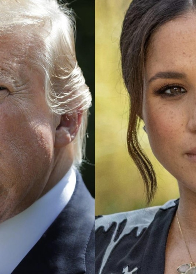 دونالد ترامب يدافع عن ملكة بريطانيا وينتقد ميغان ماركل