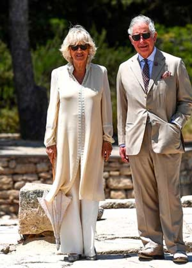 في أول جولة خارجية لهما هذا العام.. الأمير تشارلز وكاميلا باركر في زيارة إلى اليونان