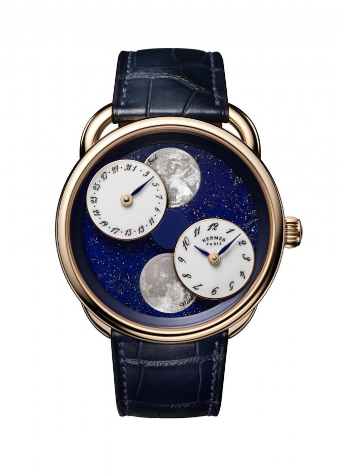  ساعة ساعة Lapis Lazuli من هيرميس