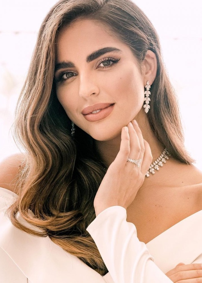 اقراط لعروس ربيع 2021 من دار Hamda Fine Jewelry