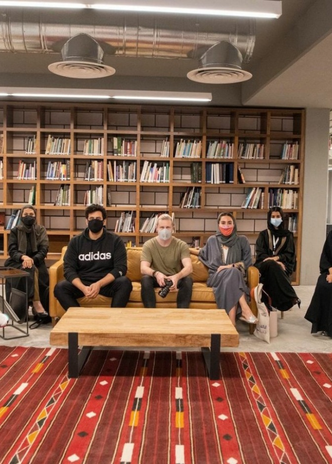  الفنانين المشاركين في إقامة مساحة في دورتها الأولى
