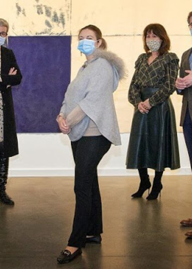 الأميرة ستيفاني تزور المتحف الوطني للتاريخ والفنون