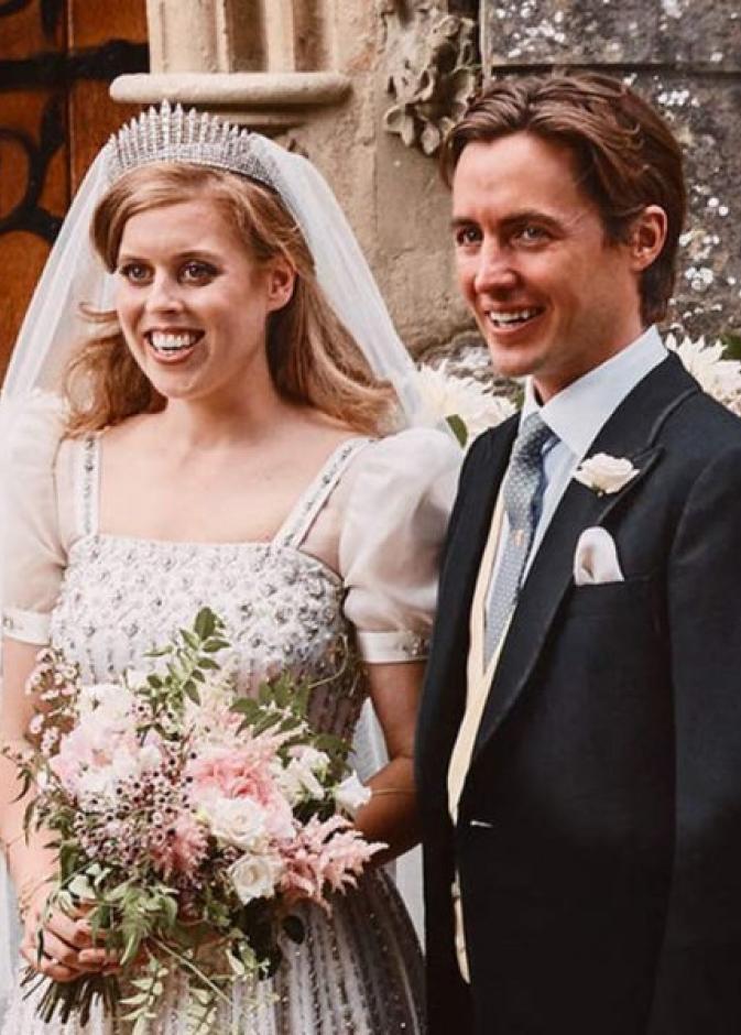حفل زفاف الأميرة بياتريس Princess Beatrice وإدواردو مابيلي موزي Edoardo Mapelli Mozzi