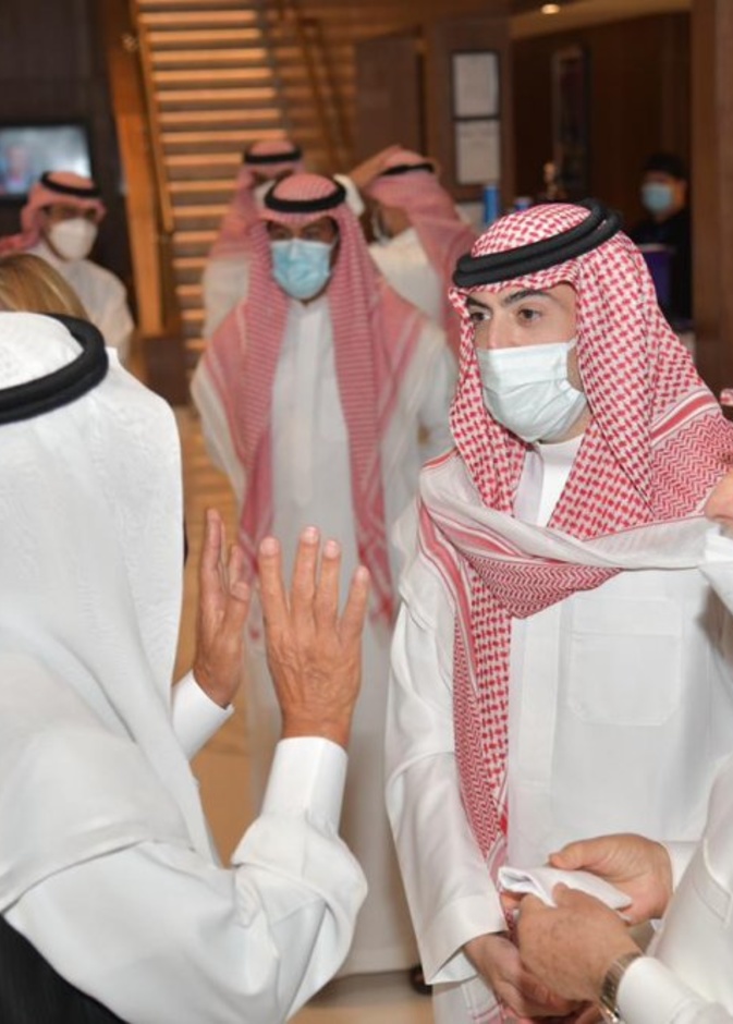 جانب من العرض الخاص بالفيلم في الظهران