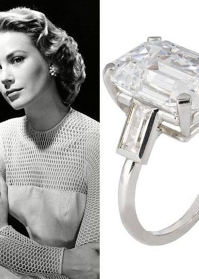 خاتم الخطبة مستوحى من آخر أدوار غريس كيلي