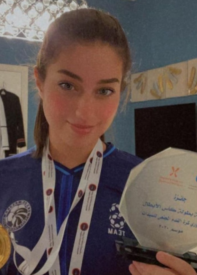 فرح جفري هدافة بطولة كأس الأبطال في دوري كرة القدم النسائية بالسعودية