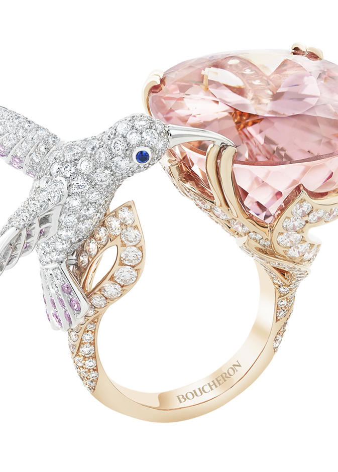 موديلات خواتم زفاف بألوان الربيع من Boucheron