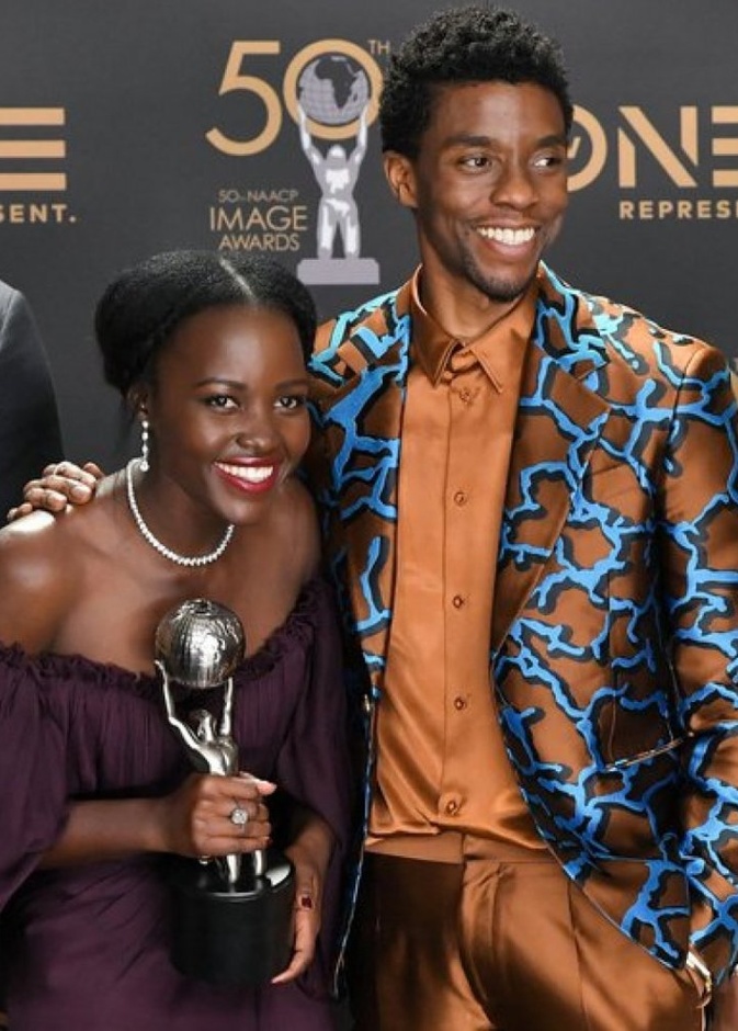 لوبيتا نيونجو و تشادويك بوسمان