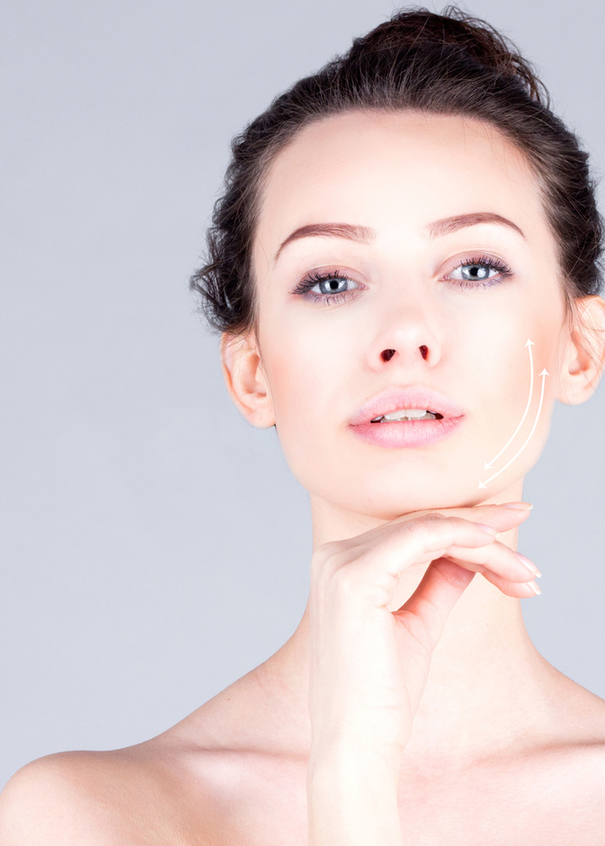 طريقة ازالة الغمازة في الذقن