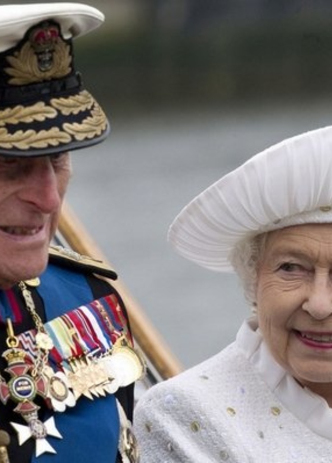  الملكة اليزابيث والأمير فيليب