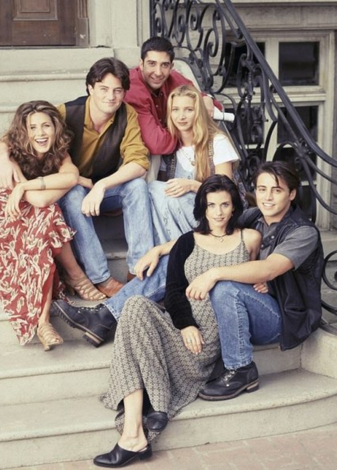 أبطال مسلسل "Friends"