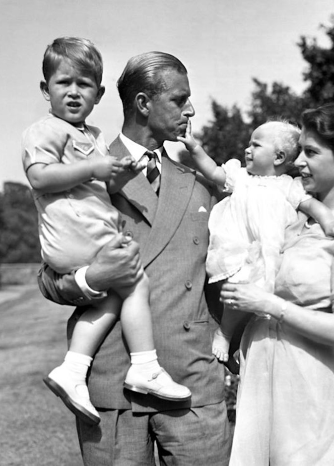 كلمات مسجلة لأبناء الأمير فيليب