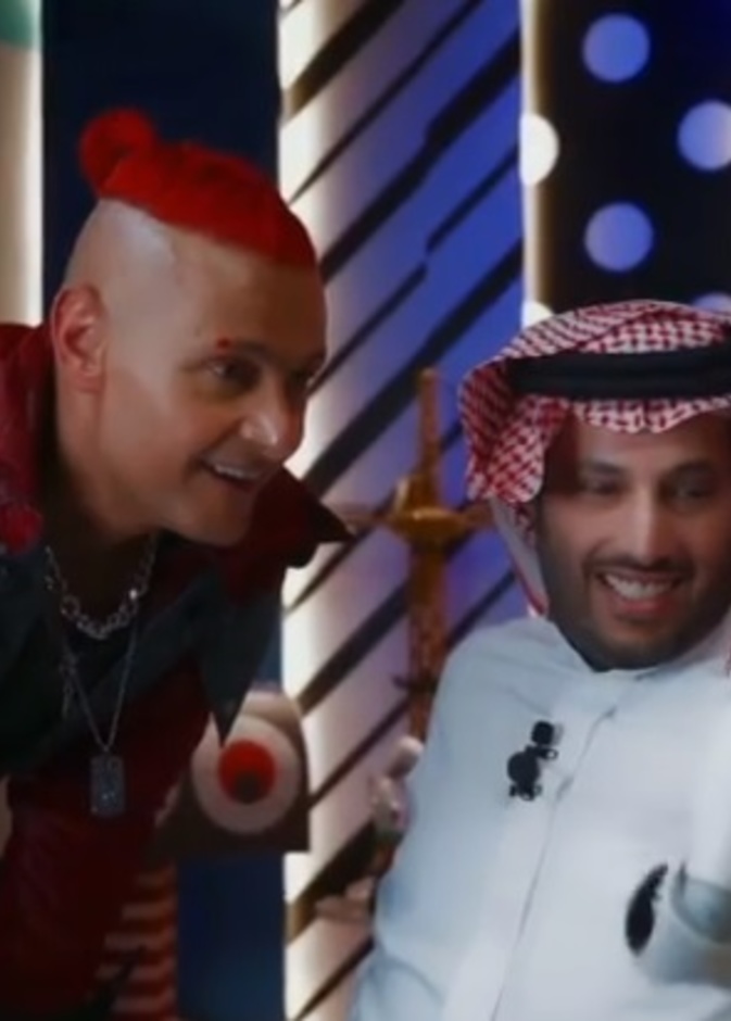  المستشار تركي آل الشيخ مع رامز جلال 