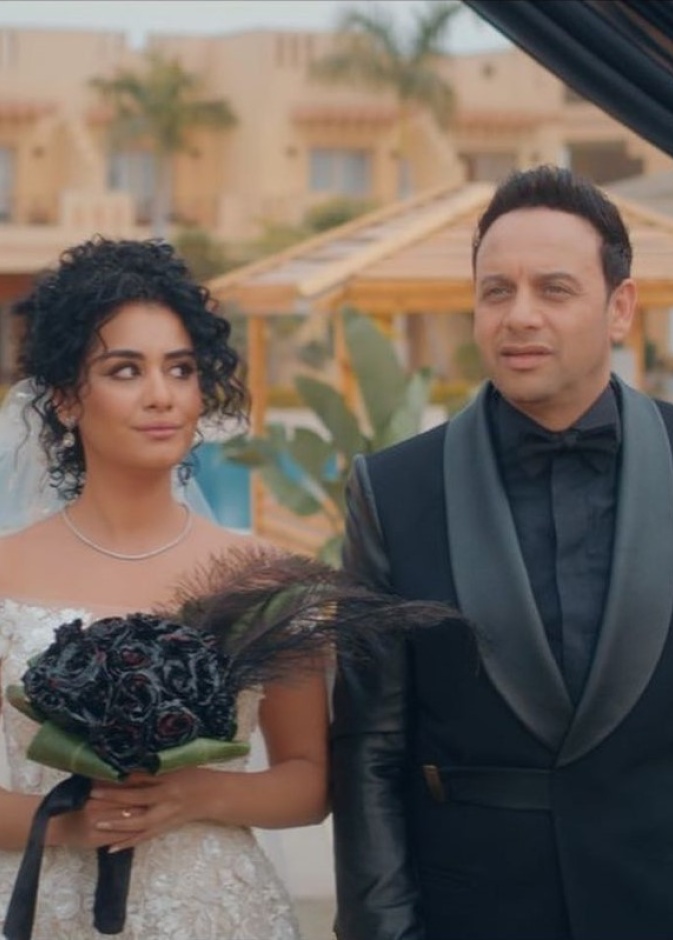 نانسي صلاح الى جانب مصطفى قمر في مسلسل فارس بلا جواز
