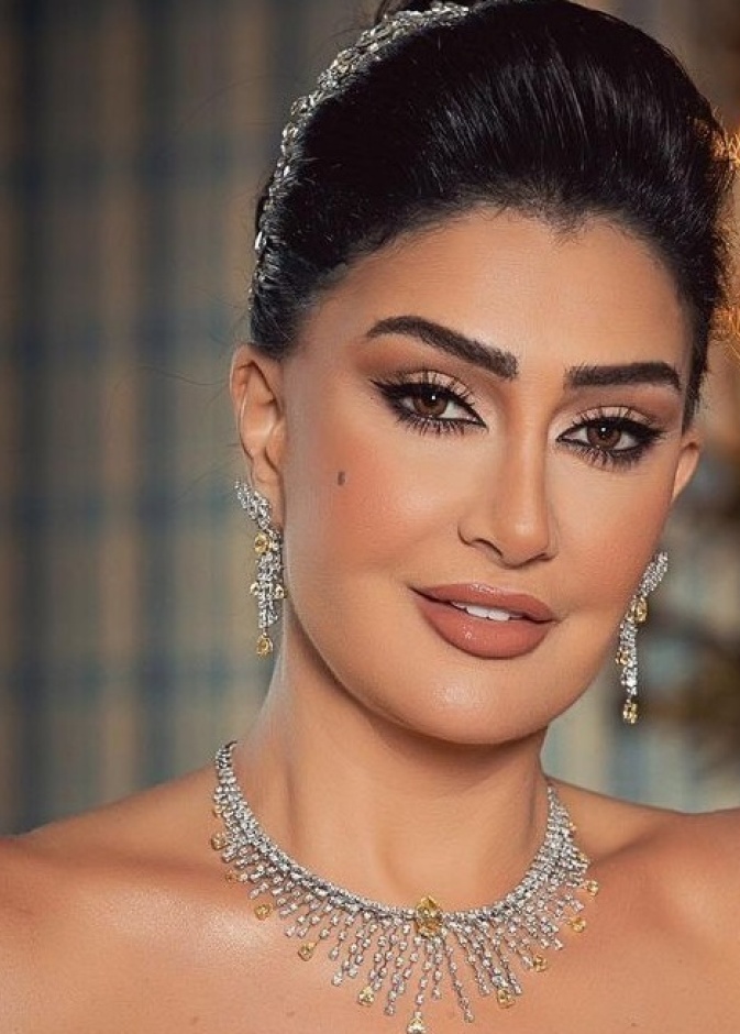 اطلالة غادة عبد الرازق الجمالية في زفافها بمسلسل لحم غزال