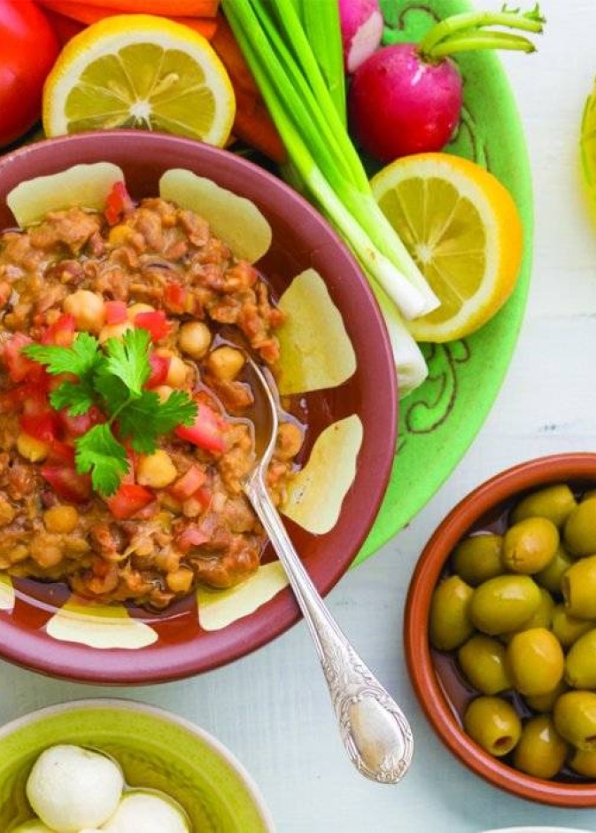 عدد السعرات الحرارية في صحن الفول المدمس