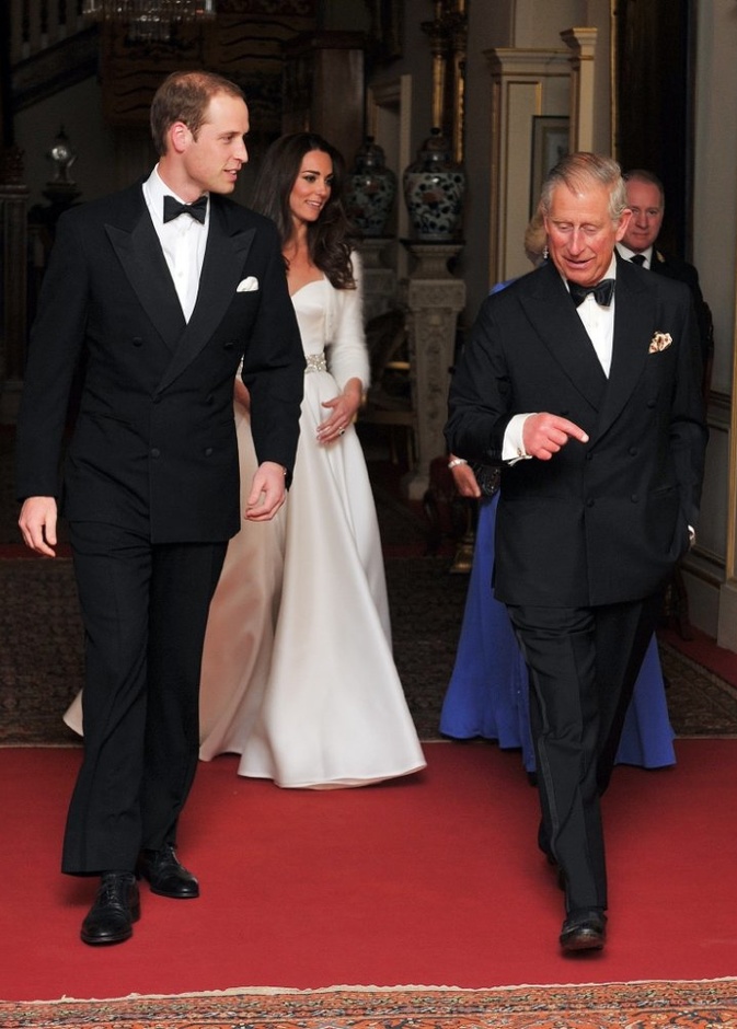 الصور الرسمية لوليام وكيت من حفل الاستقبال