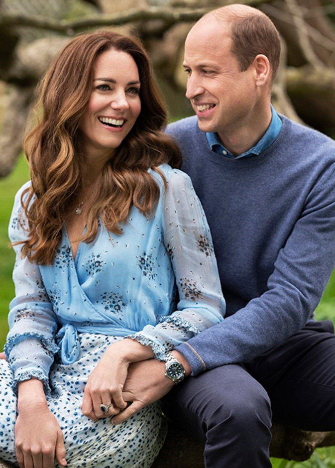 اطلالة كيت ميدلتون ربيعية ورومانسية احتفالاً بذكرى زواجها العاشر